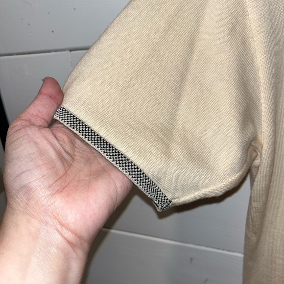 💛 ESCADA – beige-Virgin Wool T-Shirt – Size 38 (equiv. M) - Picture 7 of 10